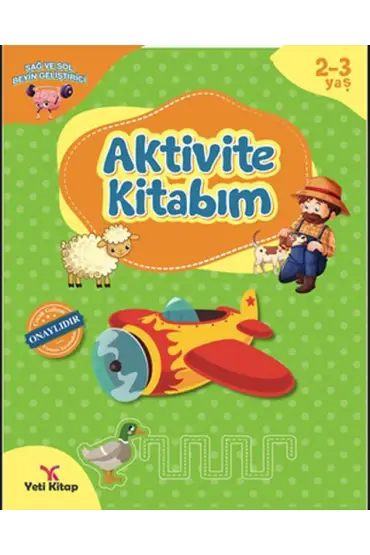 2-3 Yaş Aktivite Kitabı