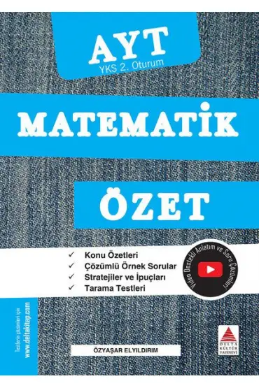 Delta Kültür YKS 2. Oturum Matematik Özet