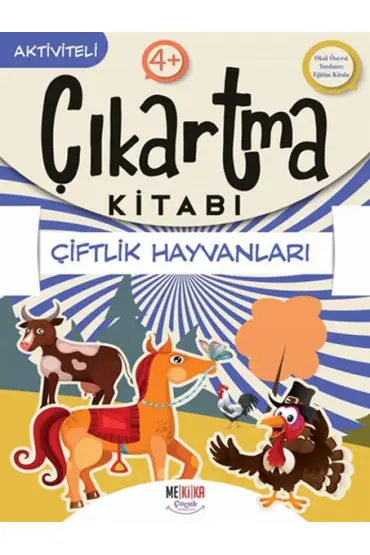 Çiftlik Hayvanları - Çıkartma Kitabı