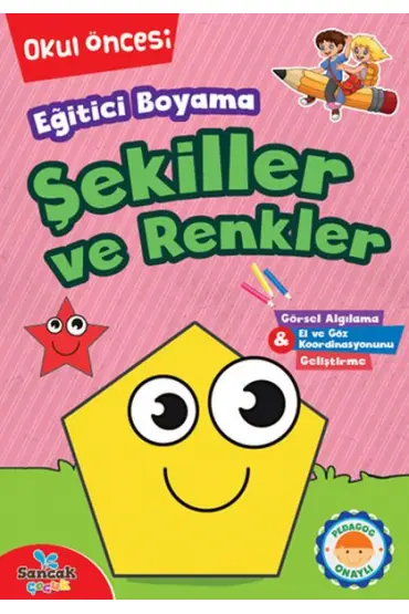 Eğitici Boyama - Şekiller ve Renkler