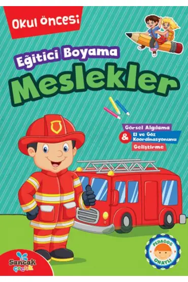 Eğitici Boyama - Meslekler