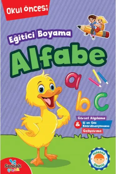 Eğitici Boyama - Alfabe