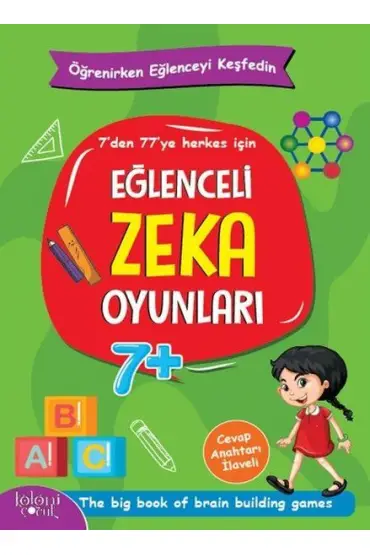 Eğlenceli Zeka Oyunları - Yeşil Kitap - Öğrenirken Eğlenceyi Keşfedin