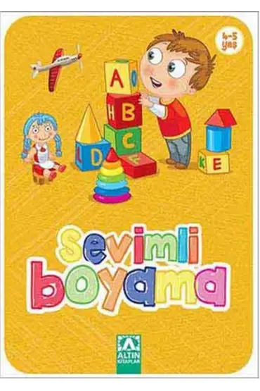 Sevimli Boyama - Sarı