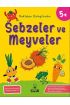 Noktaları Birleştirelim - Sebzeler ve Meyveler +5 Yaş