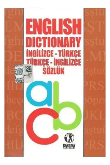 English Dictionary İngilizce-Türkçe Türkçe-İngilizce Sözlük (Cep Boy)