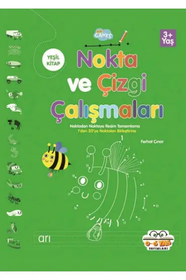 Nokta ve Çizgi Çalışmaları Yeşil Kitap