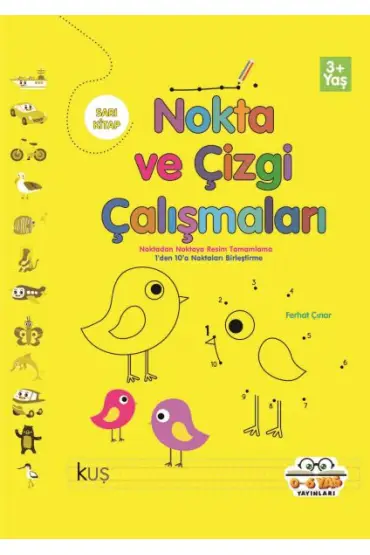 Nokta ve Çizgi Çalışmaları Sarı Kitap