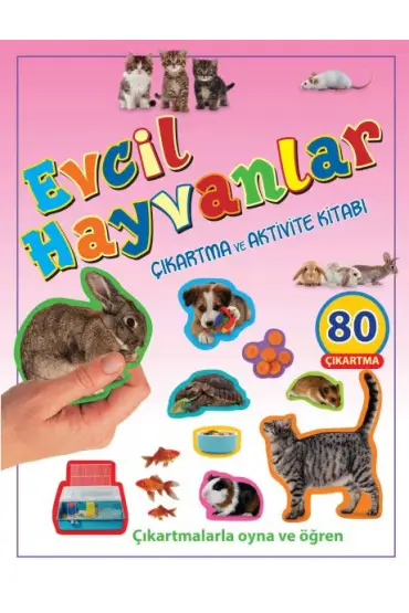 Evcil Hayvanlar - Çıkartma ve Aktivite Kitabı