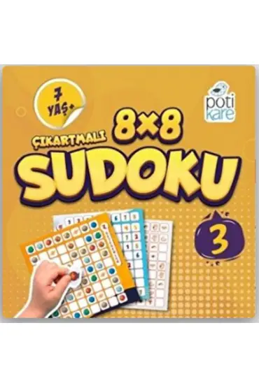 8x8 Çıkartmalı Sudoku 7+ (3)