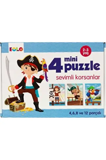 Mini Puzzle-Sevimli Korsanlar