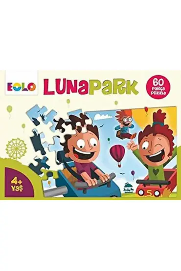 Yer Puzzle-60 Parça Puzzle - Lunapark