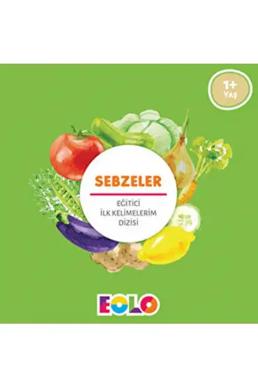 İlk Kelimelerim Dizisi - Sebzeler