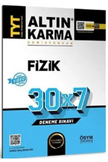 Altın Karma TYT Fizik 30 x 7 Deneme