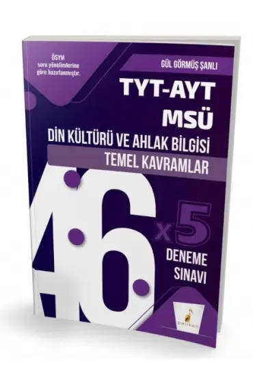 Pelikan TYT-AYT-MSÜ Din Kültürü ve Ahlak Bilgisi Temel Kavramlar