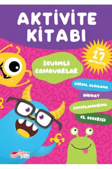 Loli Papi Serisi Aktivite Kitabı: Sevimli Canavarlar