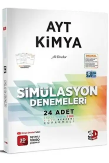 3D AYT Kimya 24 Simülasyon Denemesi