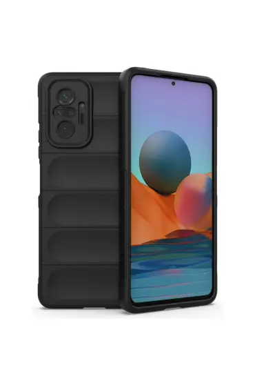  942 Xiaomi Redmi Note 10 Pro Kılıf Optimum Silikon - Ürün Rengi : Mor