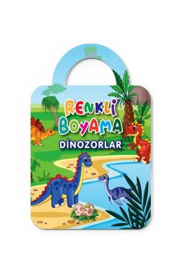 Renkli Boyama-Dinozorlar