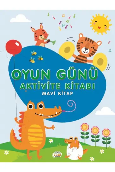 Oyun Günü Aktivite Kitabı Mavi Kitap