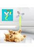  Kelebek Model Elastik Kendinden Yapışkanlı Kedi Oyun Oltası