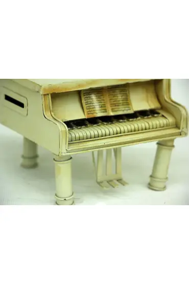  Dekoratif Metal Piyano Kumbara