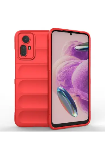  942 Xiaomi Redmi Note 12s Kılıf Optimum Silikon - Ürün Rengi : Mor