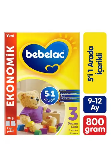  193 Bebelac Bebek Devam Sütü No3 800gr