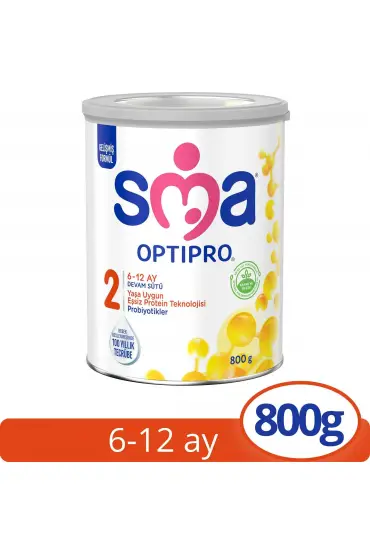  193 SMA Optipro Probiyotik 2 Bebek Devam Sütü 6-12 Ay 400gr