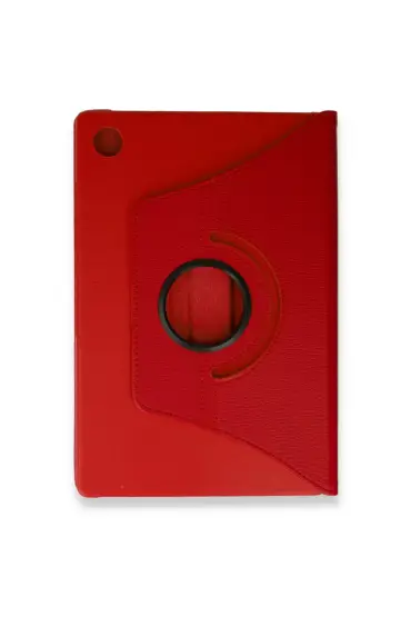  942 Samsung Galaxy Tab A9 Plus Kılıf 360 Tablet Deri Kılıf - Ürün Rengi : Kırmızı