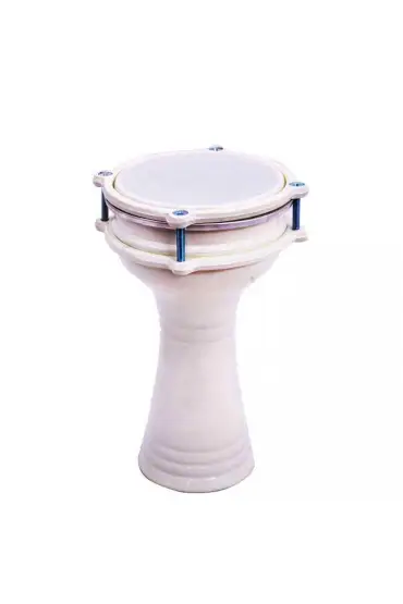 Darbuka Alüminyum Beyaz DA17WH