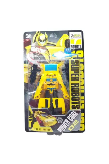  505 Transformers Robota Dönüşen Araba - SD-167 - Sarı