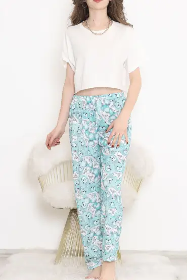 Pijama Altı Mintdesenli - 11549.1048.