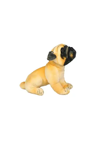  193 Havlayan Pug Köpek Peluş Oyuncak 25 cm