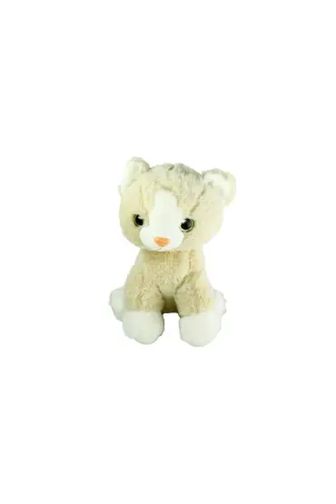  193 PB31184-22 Peluş Oturan Kedi 23 cm -Vardem