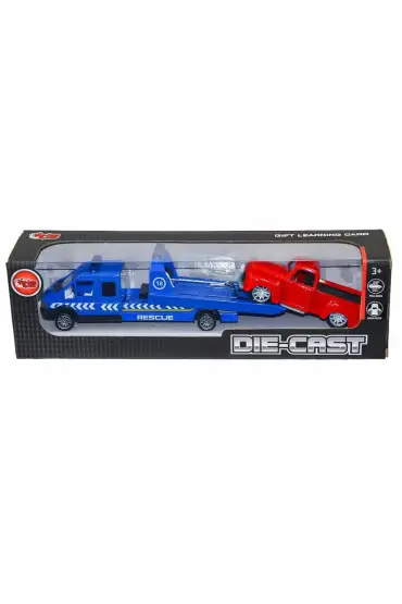  193 XFD1034 Kutulu Çek Bırak Die-Cast Oto Kurtarıcı Kamyonet -Vardem Oyuncak