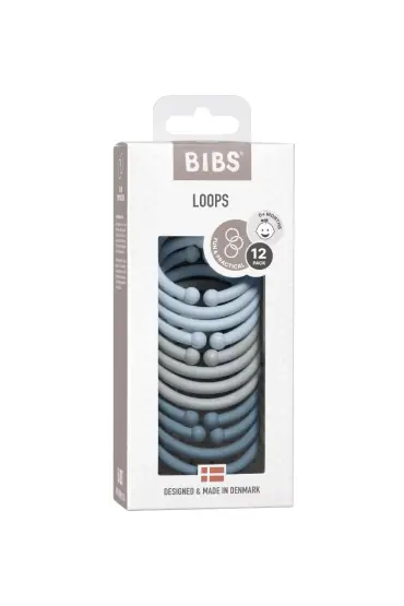  193 Bibs  Loops Diş Kaşıyıcı  Blue/ Cloud / Petrol