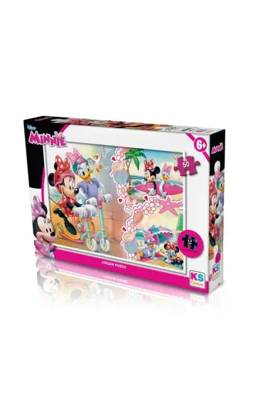  193 MIN709 Minnie 50 Parça Puzzle -KS Puzzle