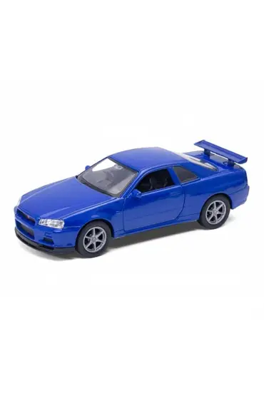  193 Nessiworld Welly 1:32 Nissan Skyline GTR R34 Çek Bırak Araba