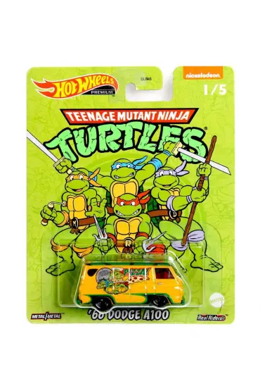  193 Nessiworld  Ninja Turtles Premium Arabalar 66 Dodge A100