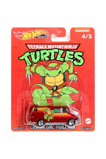  193 Nessiworld  Ninja Turtles Premium Arabalar Custom GMC Panel Van