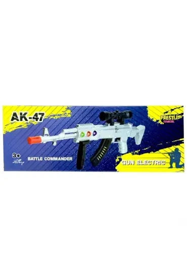  193 Nessiworld AK-47 Gun Electric Işıklı Sesli Tüfek