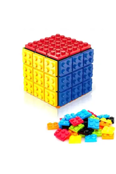  193 Nessiworld Magic Cube Lego Parçalı Eğitici Sabır Küpü