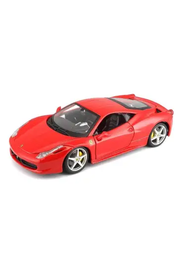  193 Nessiworld Bburago 1:24 Ferrari 458 Italia Kırmızı Model Araba