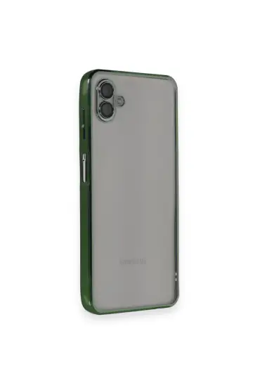  942 Samsung Galaxy A04 Kılıf Razer Lensli Silikon - Ürün Rengi : Mor