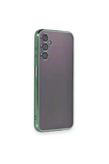  942 Samsung Galaxy A24 4g Kılıf Razer Lensli Silikon - Ürün Rengi : Yeşil