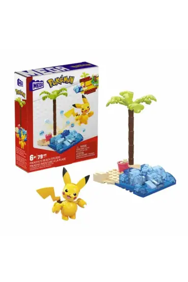  193 HDL75 MEGA™ Pokémon™  Adventure Builder Tatil Seti 79 para +6 yaş