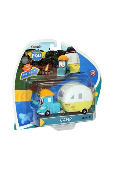  193 POLI/83405 Robocar Poli Camp Figürü-Necotoys