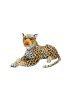  193 S00001399 PELUŞ LEOPAR YATAN 90 CM -SUN