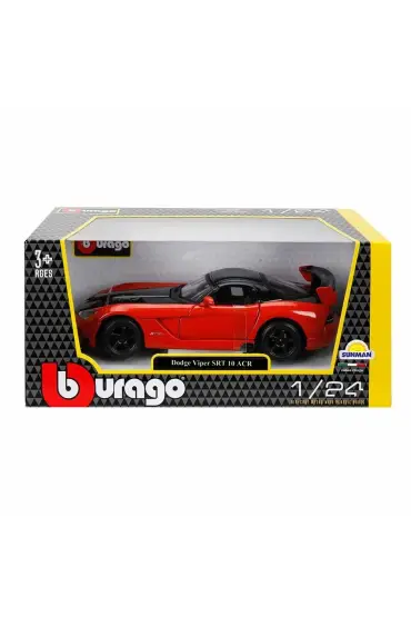  193 S00022114 BURAGO 1/24 DODGE VIPER SRT 10 ACR -SUN